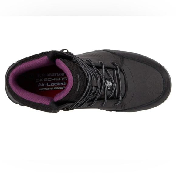 SKECHERS Women’s Work McColl Comp Toe Work Boot. Waterproof. Black. Size 8.5 - Picture 8 of 16